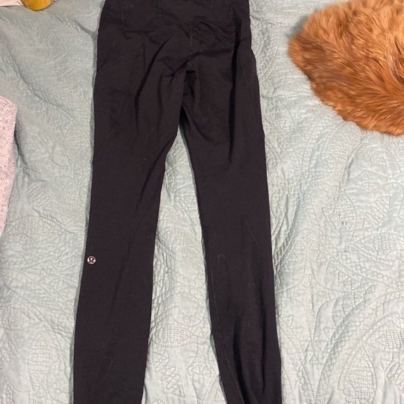 lululemon athletica Pants - Fast and free 7/8 25” tight - size 4 black